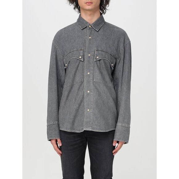 Amish Shirt Men Grey - Picture 1 of 1